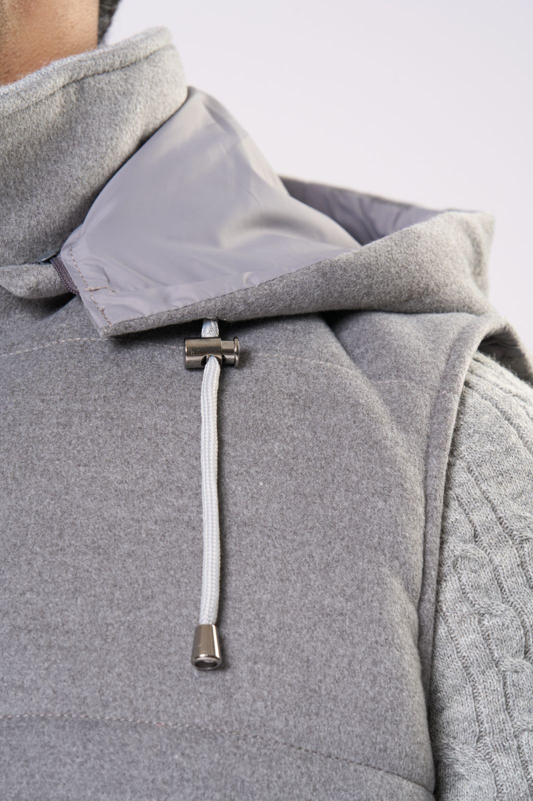 Cashmere Vest in Grey